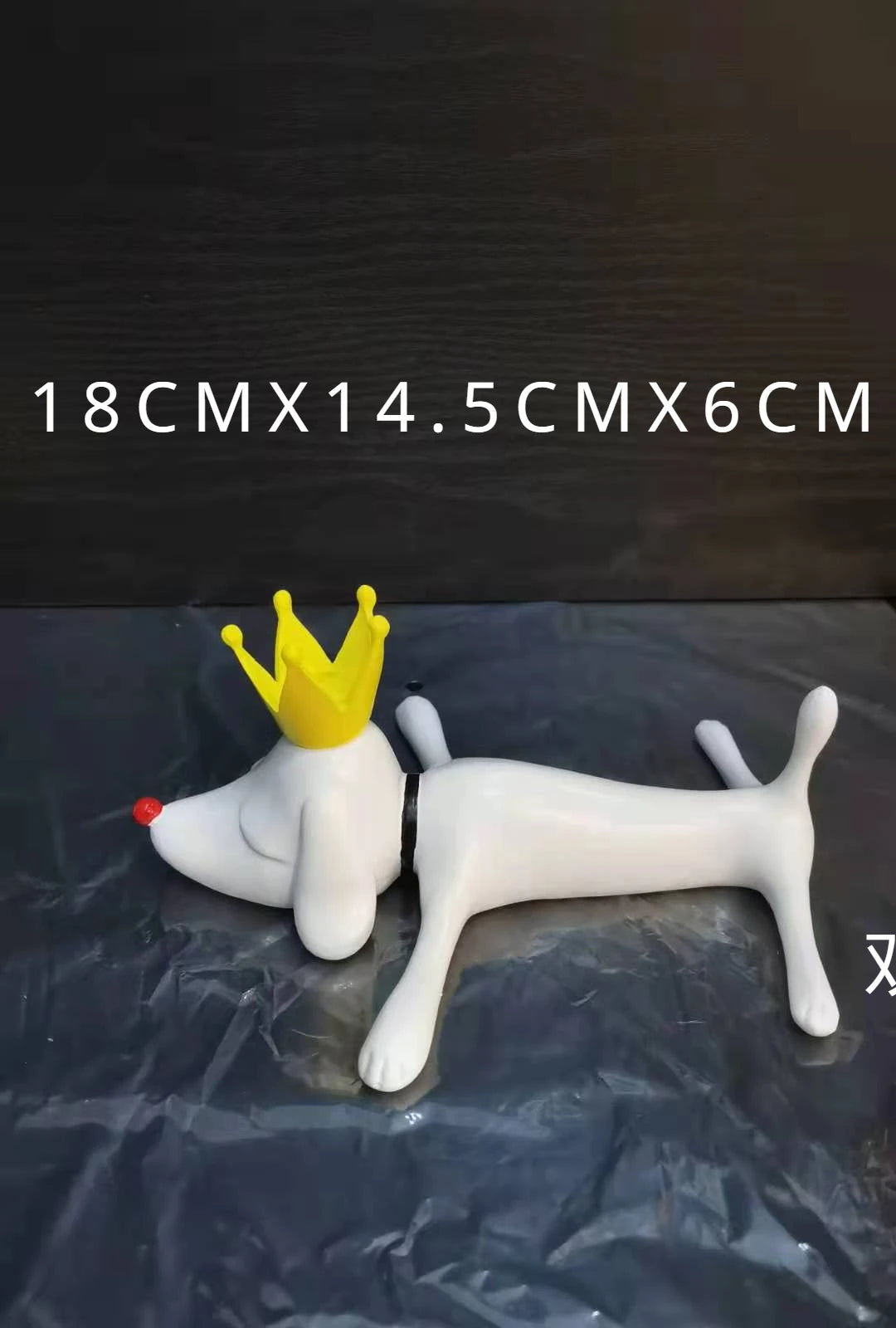 Animal Table Figurine White Miniatures Sculpture Modern Room Bedroom Decoration Accessories Valentine Gift Home Decor Items